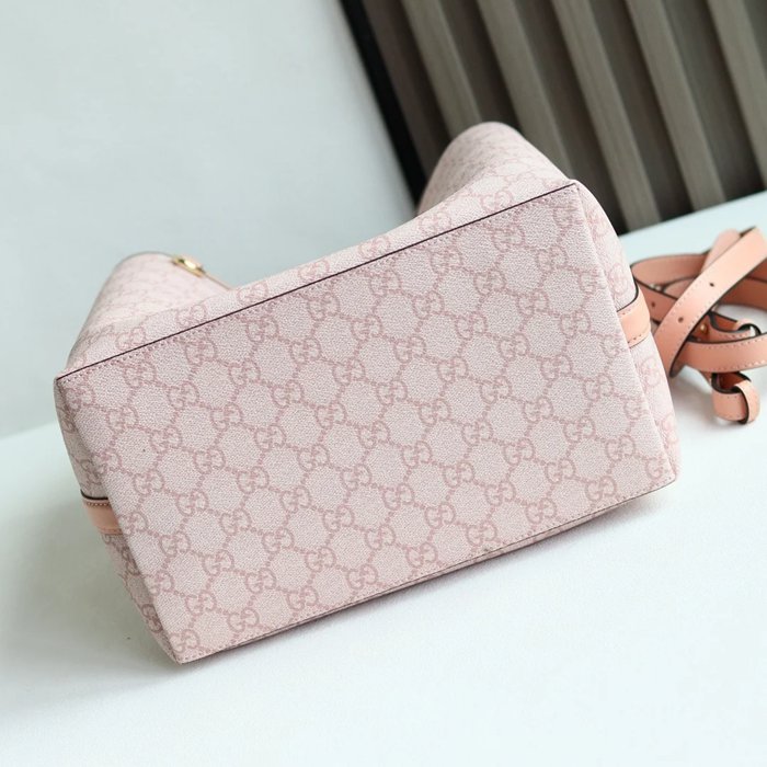 GUCCI 815103 ピンク ハンドバッグ 25x16cm サイズ:25x16cm
