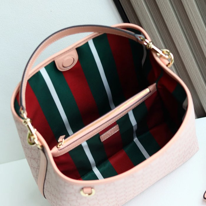 GUCCI 815103 ピンク ハンドバッグ 25x16cm サイズ:25x16cm