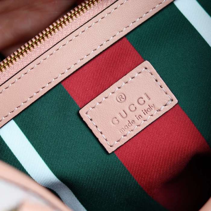 GUCCI 815103 ピンク ハンドバッグ 25x16cm サイズ:25x16cm