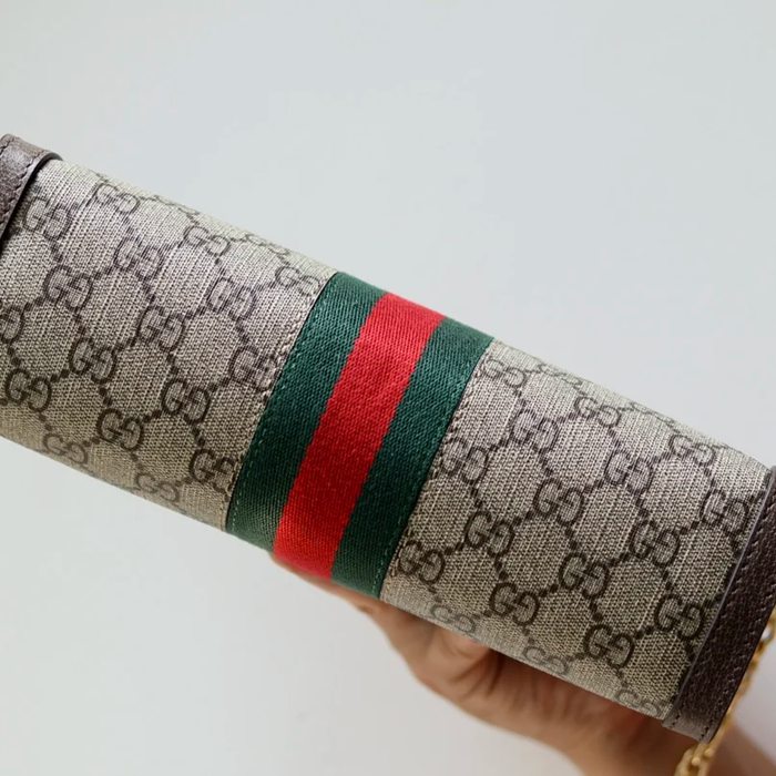 GUCCI 503877 キャンバス、レザー 斜め掛けバッグ、ハンドバッグ オフィディア、GG 26x17cm サイズ:26x17cm