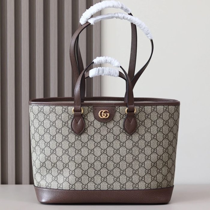 GUCCI 765043 ブラウン トートバッグ、ショルダーバッグ、ハンドバッグ、ハンドバッグ オフィディア 32x30x24cm サイズ:32x30x24cm