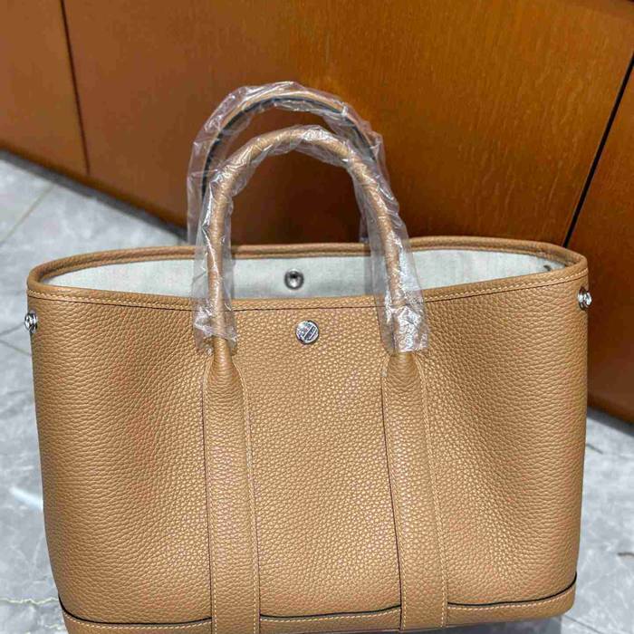 HERMES ガーデン 30cm ハンドバッグ 高級感 30cm Garden 30cm サイズ:30cm