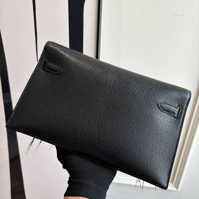 HERMES ケリー ダチョウ革 脇下バッグ Kelly サイズ: