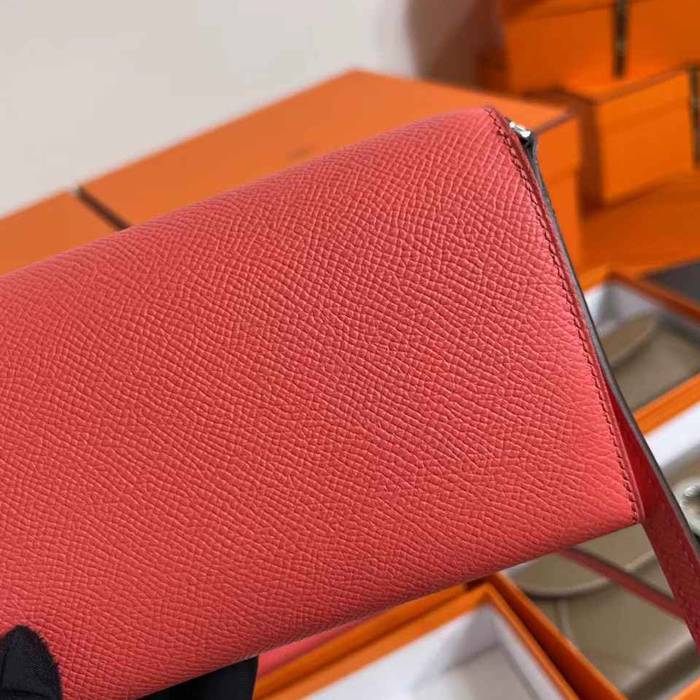 HERMES カーフスキン 脇下バッグ セミハンドメイド 24cm サイズ:24cm
