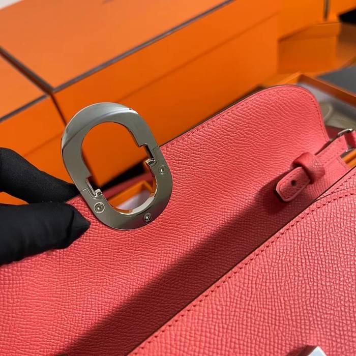 HERMES カーフスキン 脇下バッグ セミハンドメイド 24cm サイズ:24cm