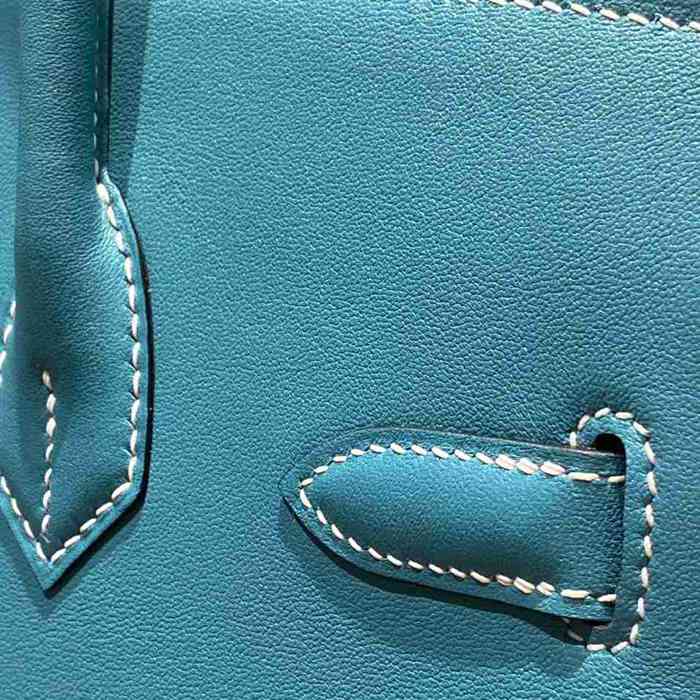 HERMES バーキン 29cm デニム デニムブルー ハンドバッグ セミハンドメイド 29cm Birkin 29cm サイズ:29cm