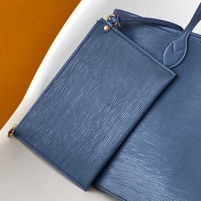 LOUIS VUITTON M14856 デニム モノグラム ブルー 31x28x14cm サイズ:31x28x14cm