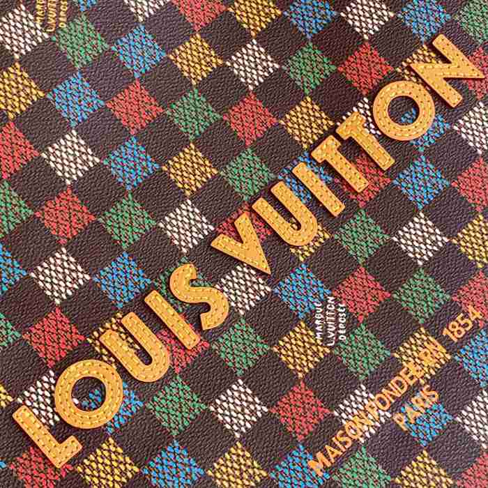 LOUIS VUITTON N00192 牛皮 パターン キャンバス ハンドバッグ 40x32x16cm サイズ:40x32x16cm