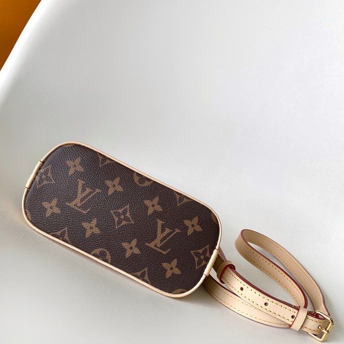LOUIS VUITTON M13416 牛皮 モノグラム キャンバス ハンドバッグ 18x12cm サイズ:18x12cm