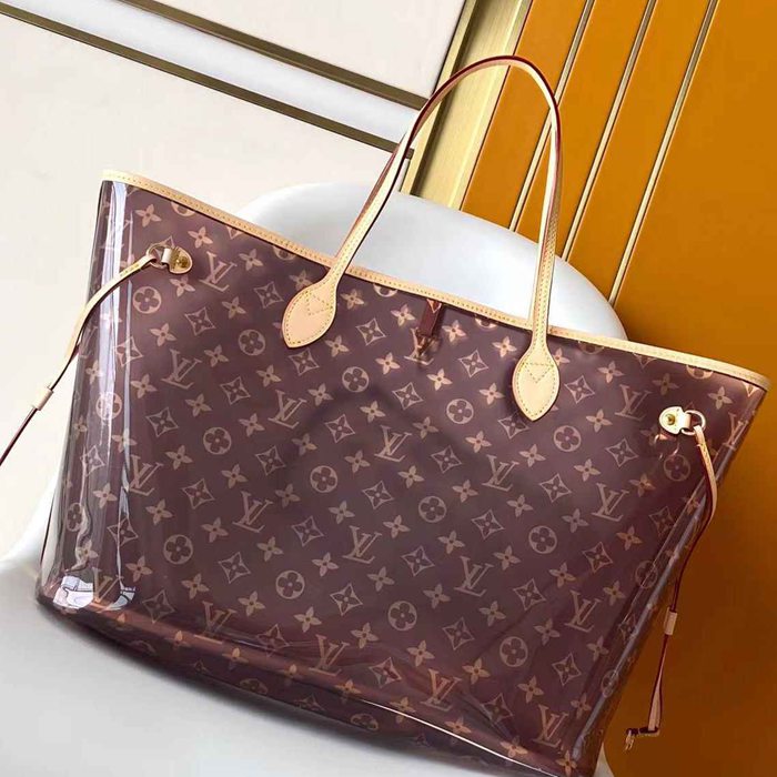 LOUIS VUITTON M14491 牛皮 モノグラム ブルー トートバッグ ハンド 39x32x19cm サイズ:39x32x19cm