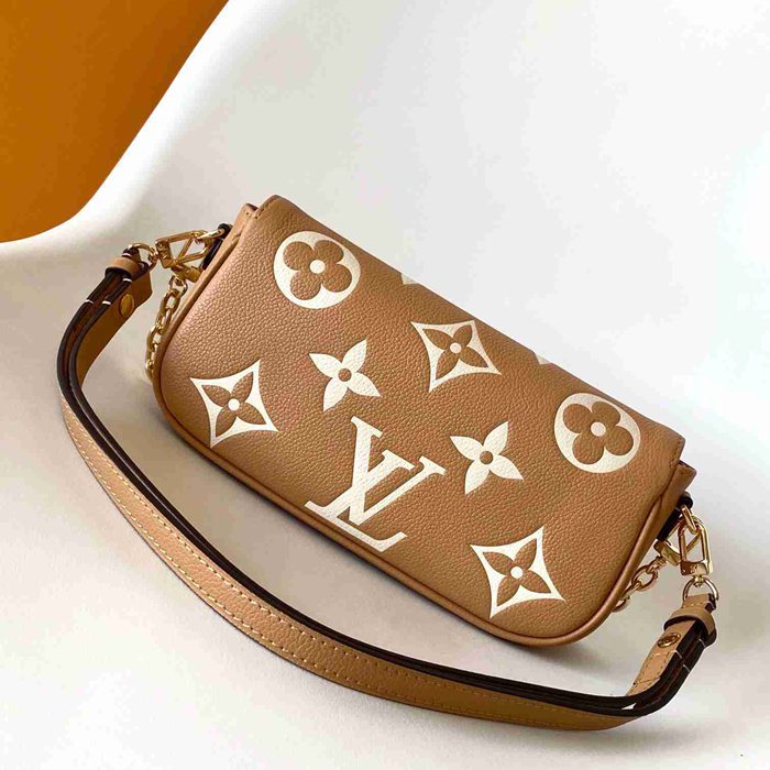 LOUIS VUITTON M12758 牛皮 モノグラム ブラック ハンドバッグ 斜め掛けチェーン 23.5x12x4.3cm サイズ:23.5x12x4.3cm