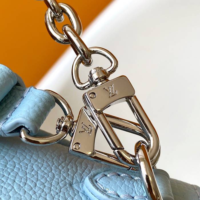 LOUIS VUITTON M83637 牛皮 モノグラム ブラック ハンドバッグ 斜め掛けチェーン 23.5x12x4.3cm サイズ:23.5x12x4.3cm