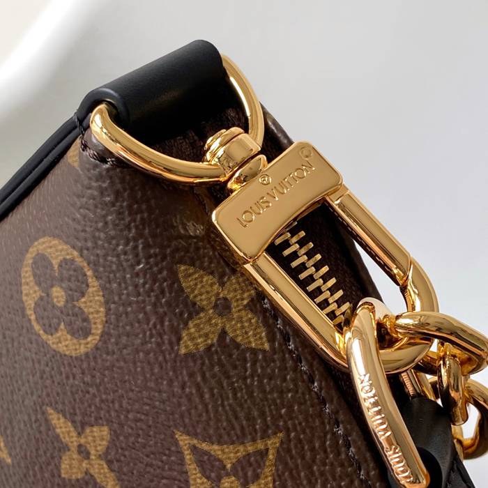 LOUIS VUITTON M15056 キャンバス モノグラム ハンドバッグ 斜め掛けチェーン 28.5x19cm サイズ:28.5x19cm