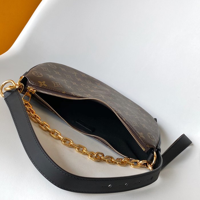 LOUIS VUITTON M15056 キャンバス モノグラム ハンドバッグ 斜め掛けチェーン 28.5x19cm サイズ:28.5x19cm