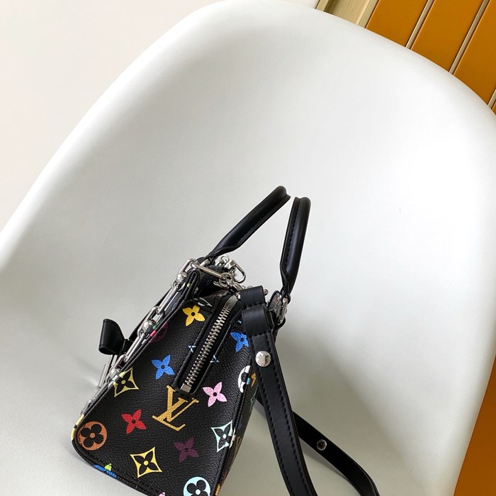 LOUIS VUITTON M13260 牛皮 モノグラム キャンバス ハンドバッグ 斜め掛けチェーン 25x13x10cm サイズ:25x13x10cm