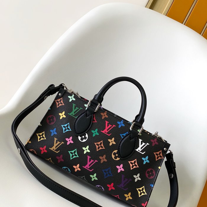 LOUIS VUITTON M13260 牛皮 モノグラム キャンバス ハンドバッグ 斜め掛けチェーン 25x13x10cm サイズ:25x13x10cm