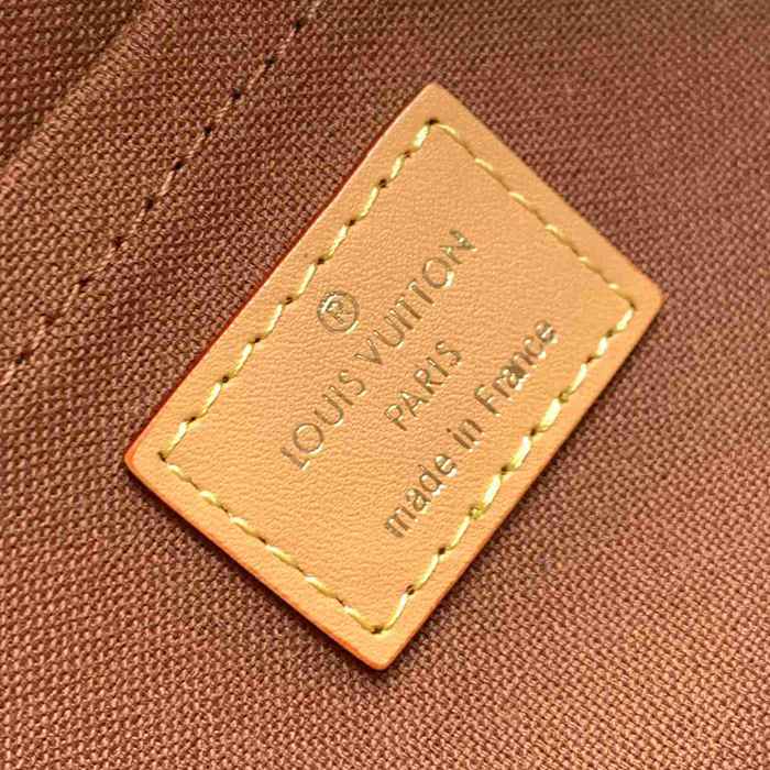 LOUIS VUITTON M14981 牛皮 モノグラム キャンバス ハンドバッグ サイズ:25.0x15.0x11.0cm