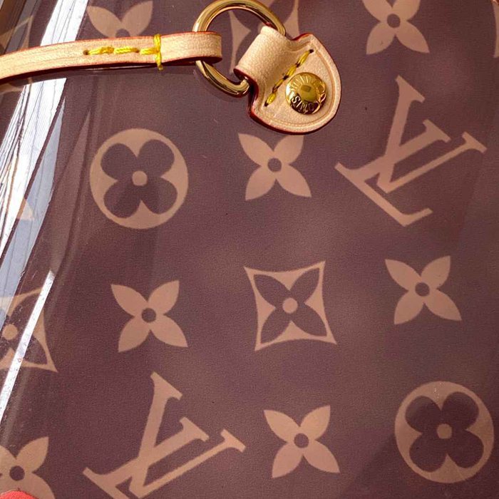 LOUIS VUITTON M14491 牛皮 モノグラム レッド トートバッグ ハンド 39x32x19cm サイズ:39x32x19cm