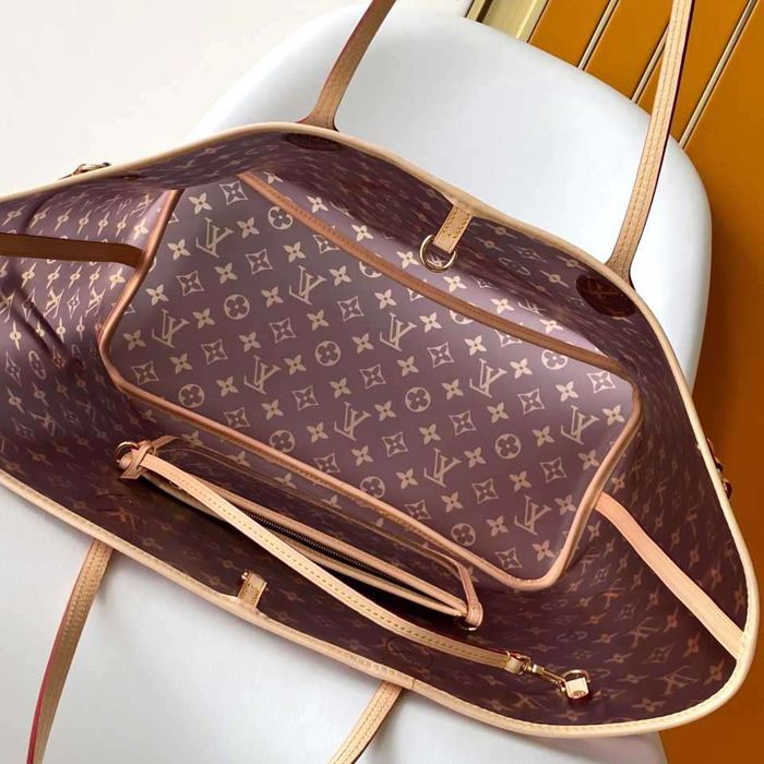 LOUIS VUITTON M14491 牛皮 モノグラム レッド トートバッグ ハンド 39x32x19cm サイズ:39x32x19cm