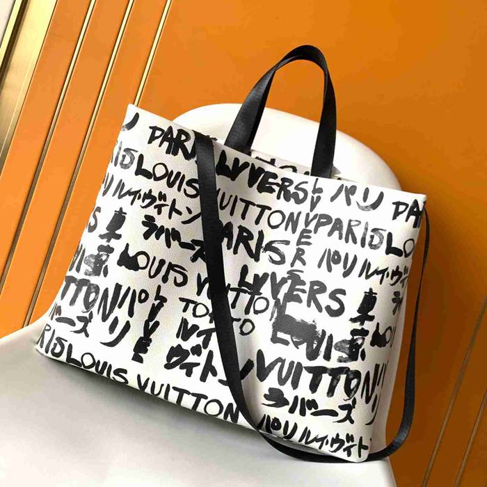 LOUIS VUITTON M40797 牛皮 グレンチェック ハンドバッグ 40x32x16cm サイズ:40x32x16cm