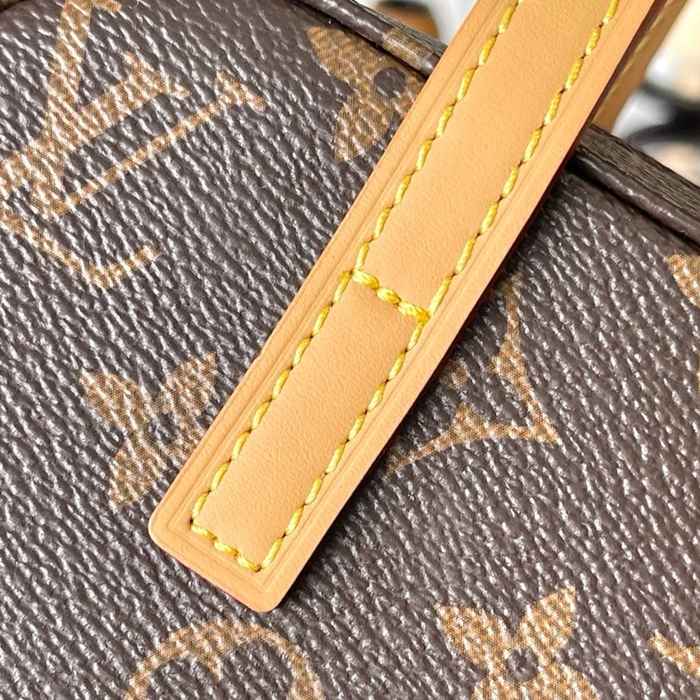 LOUIS VUITTON M47500 牛皮 モノグラム ゴールド 斜め掛けバッグ 斜め掛けショルダー手提げ 20x20cm サイズ:20x20cm