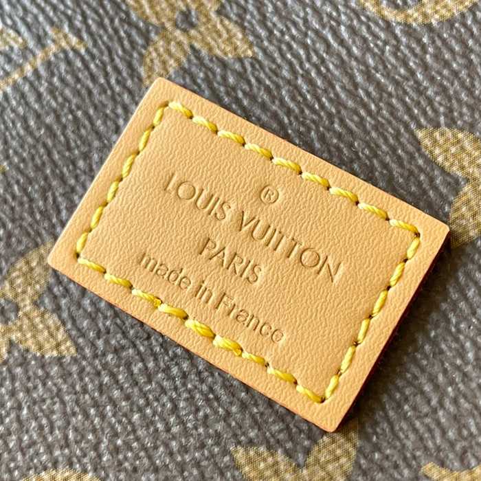 LOUIS VUITTON M42254 牛皮 モノグラム キャンバス 斜め掛けバッグ 斜め掛け 35x26cm サイズ:35x26cm