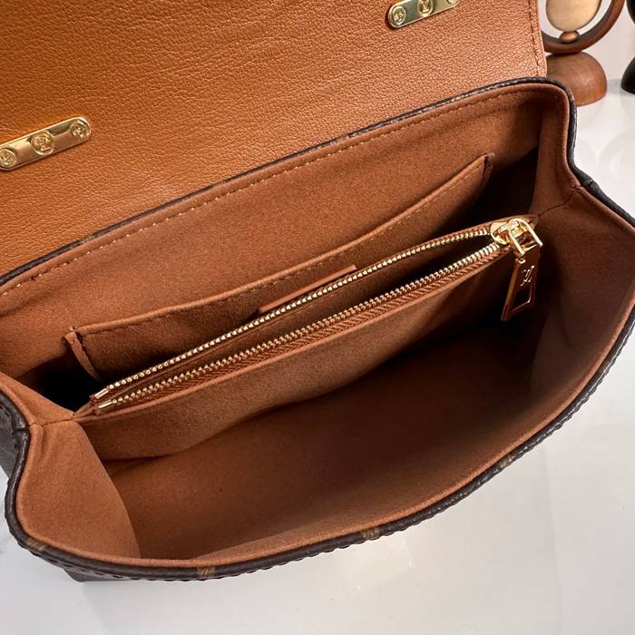 LOUIS VUITTON M27511 キャンバス モノグラム 斜め掛けバッグ 斜め掛けフラップ 24.5x16cm サイズ:24.5x16cm
