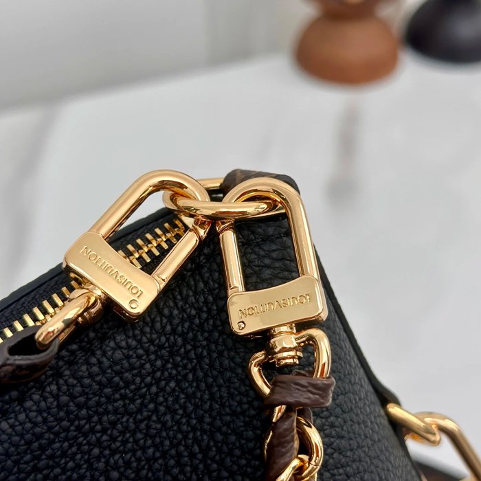 LOUIS VUITTON M29195 牛皮 モノグラム ブラック 斜め掛けバッグ 斜め掛けチェーン 30x26x10cm サイズ:30x26x10cm