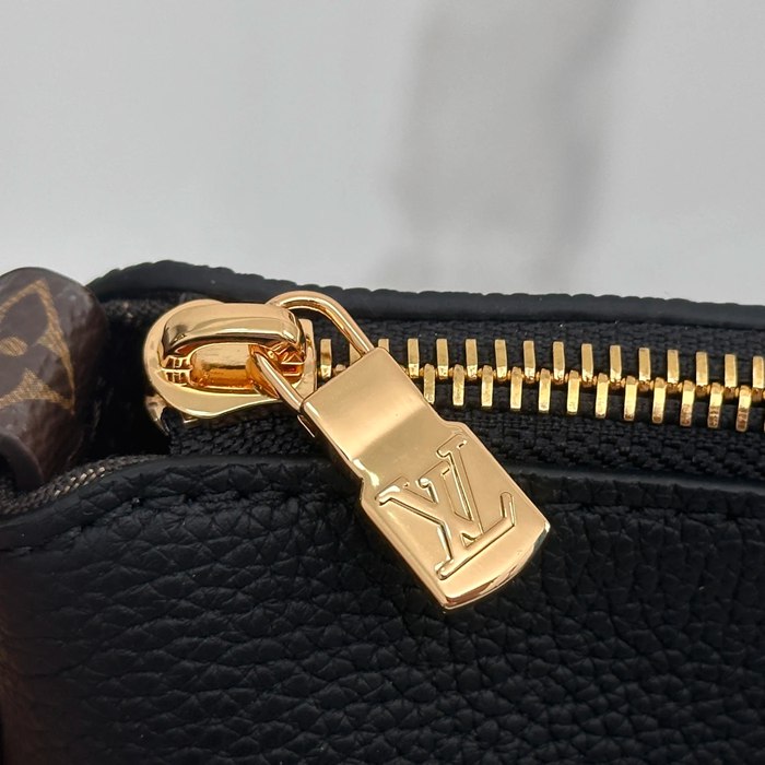 LOUIS VUITTON M29195 牛皮 モノグラム ブラック 斜め掛けバッグ 斜め掛けチェーン 30x26x10cm サイズ:30x26x10cm