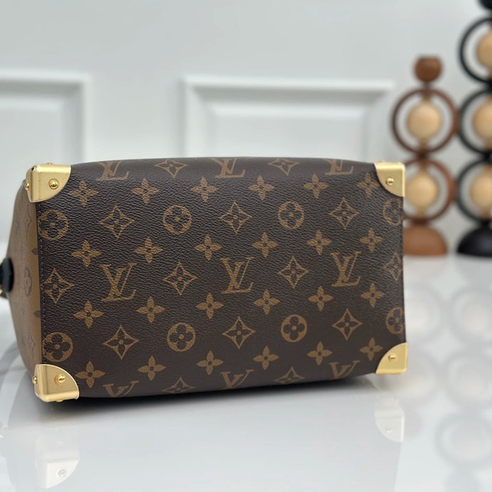 LOUIS VUITTON M26181 牛皮 モノグラム キャンバス 斜め掛けバッグ 斜め掛けショルダー手提げ 25x20x15cm サイズ:25x20x15cm