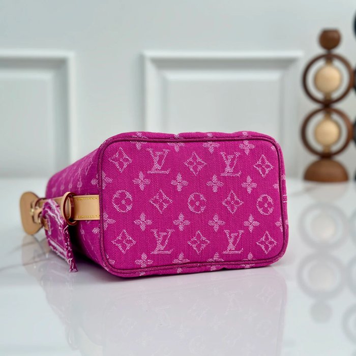 LOUIS VUITTON M27626 デニム 配色 レッド ショルダーバッグ ショルダー 18x16x12cm サイズ:18x16x12cm