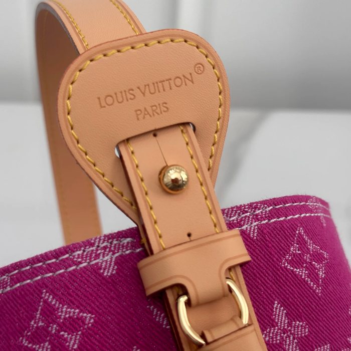 LOUIS VUITTON M27626 デニム 配色 レッド ショルダーバッグ ショルダー 18x16x12cm サイズ:18x16x12cm