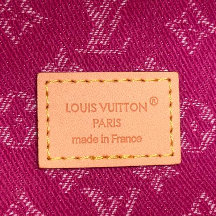 LOUIS VUITTON M27626 デニム 配色 レッド ショルダーバッグ ショルダー 18x16x12cm サイズ:18x16x12cm