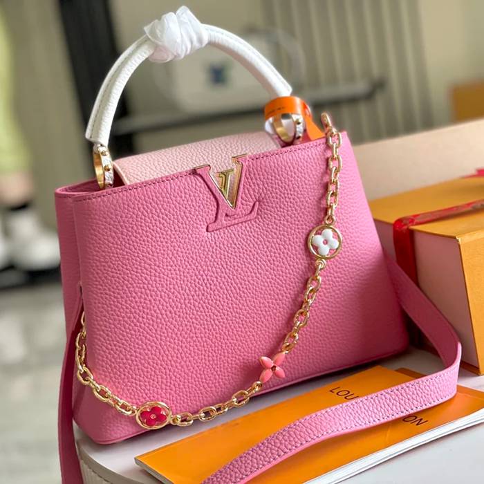 LOUIS VUITTON M56669 モノグラム 斜め掛けバッグ 斜め掛け手提げチェーン 27x18cm サイズ:27x18cm