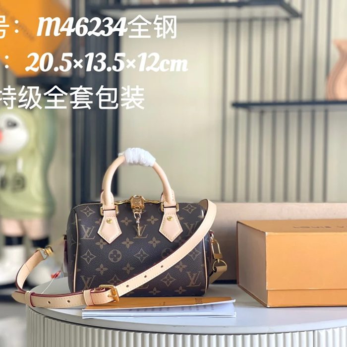 LOUIS VUITTON M46234 モノグラム 斜め掛けバッグ 斜め掛け手提げ 20.5x13x12cm サイズ:20.5x13x12cm