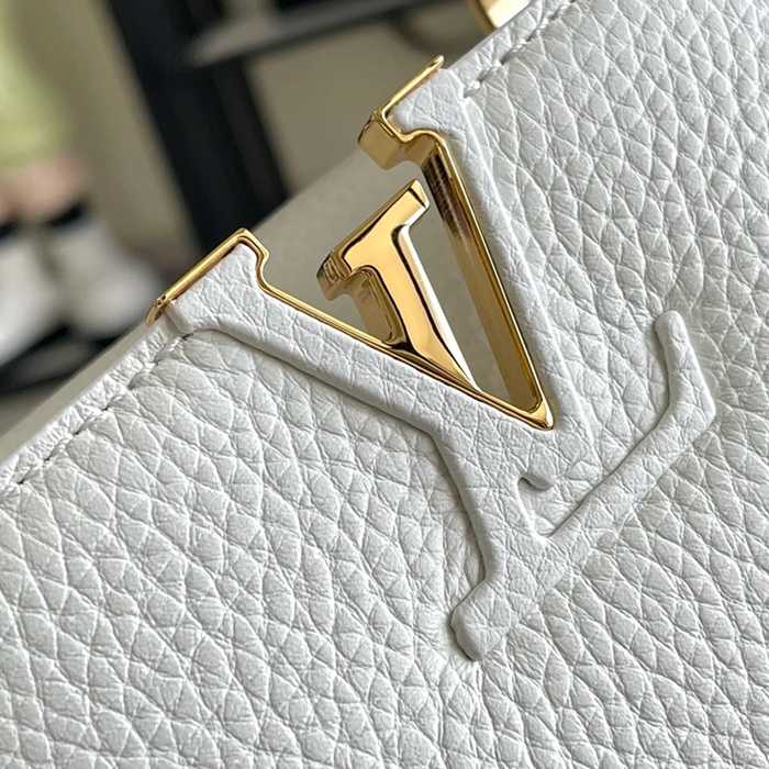 LOUIS VUITTON M20845 本革 モノグラム ホワイト 斜め掛けバッグ 斜め掛けチェーンフラップ 21x14cm サイズ:21x14cm