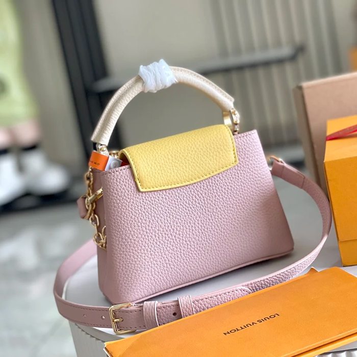 LOUIS VUITTON M20845 本革 モノグラム ピンク 斜め掛けバッグ 斜め掛けチェーンフラップ 21x14cm サイズ:21x14cm