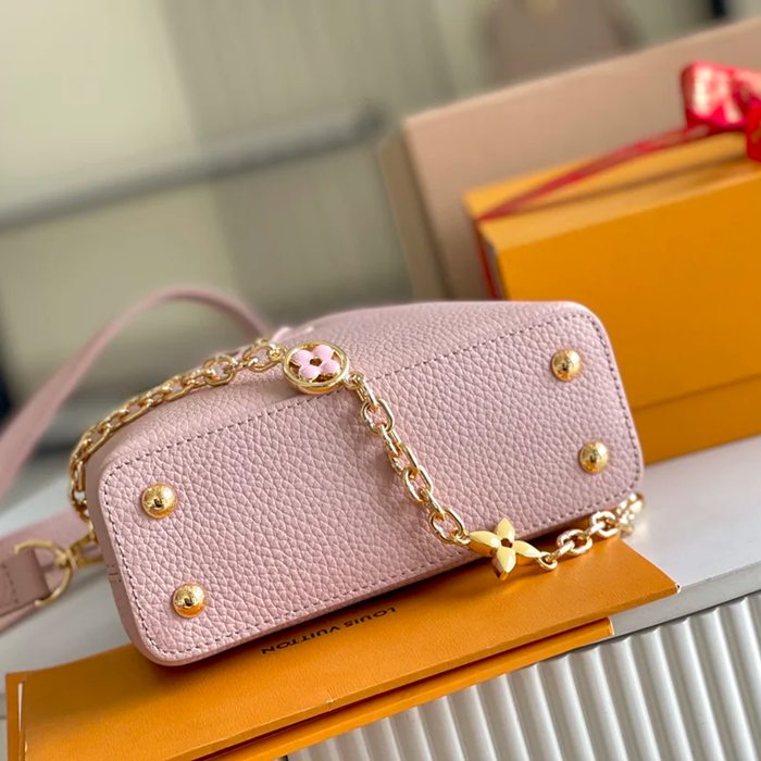 LOUIS VUITTON M20845 本革 モノグラム ピンク 斜め掛けバッグ 斜め掛けチェーンフラップ 21x14cm サイズ:21x14cm