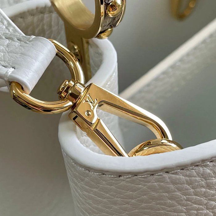 LOUIS VUITTON N80931 本革 ホワイト 斜め掛けバッグ 斜め掛け手提げ 27x18cm サイズ:27x18cm