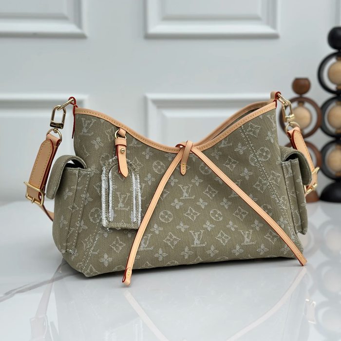 LOUIS VUITTON M27623 配色 グリーン 斜め掛けバッグ レディース斜め掛け手提げ 33.5x23x15cm サイズ:33.5x23x15cm