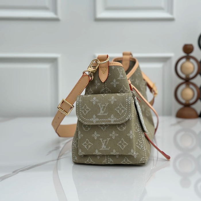 LOUIS VUITTON M27623 配色 グリーン 斜め掛けバッグ レディース斜め掛け手提げ 33.5x23x15cm サイズ:33.5x23x15cm