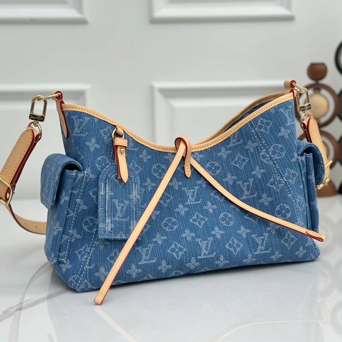 LOUIS VUITTON M28291 デニム 配色 ブルー 斜め掛けバッグ レディース斜め掛け手提げ 33.5x23x15cm サイズ:33.5x23x15cm LOUIS VUITTON M28291 デニム 配色 ブルー 斜め掛けバッグ レディース斜め掛け手提げ 33.5x23x15cm サイズ:33.5x23x15cm