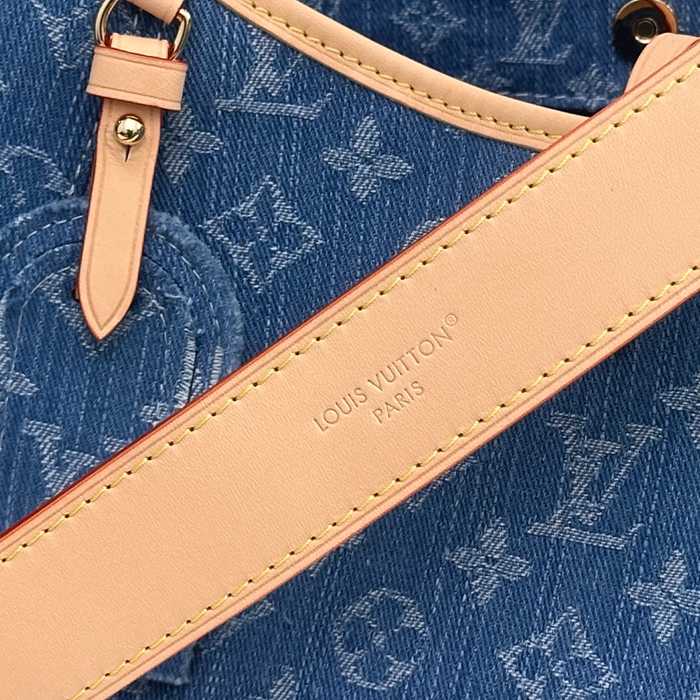 LOUIS VUITTON M28291 デニム 配色 ブルー 斜め掛けバッグ レディース斜め掛け手提げ 33.5x23x15cm サイズ:33.5x23x15cm