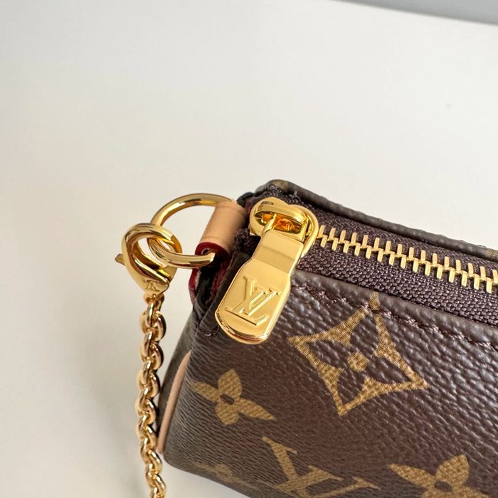 LOUIS VUITTON M13567 キャンバス モノグラム 斜め掛けバッグ レディース斜め掛けチェーン 27x11cm サイズ:27x11cm