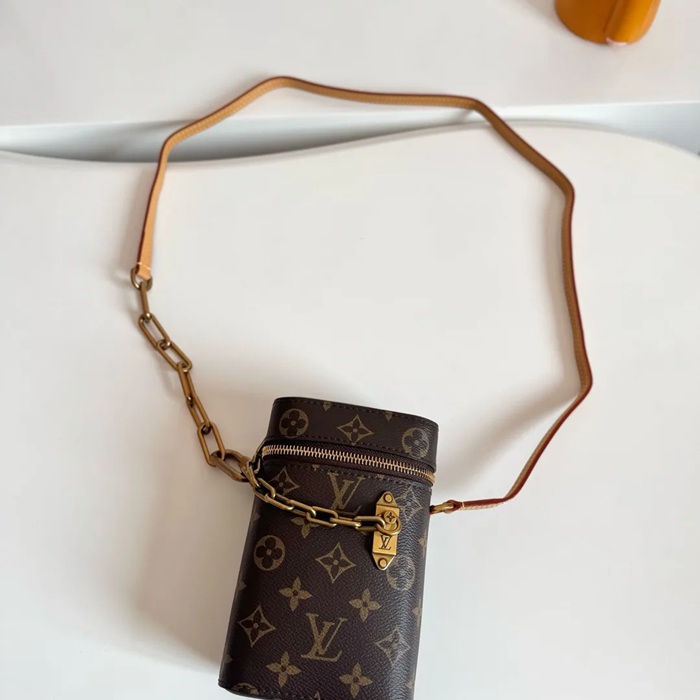 LOUIS VUITTON M44914 キャンバス モノグラム ゴールド 斜め掛けバッグ レディース斜め掛け 17x10.5cm サイズ:17x10.5cm