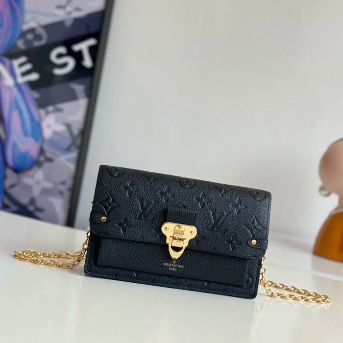 LOUIS VUITTON M67839 モノグラム ブラック 斜め掛けバッグ レディース斜め掛けチェーン 19x12.5cm サイズ:19x12.5cm