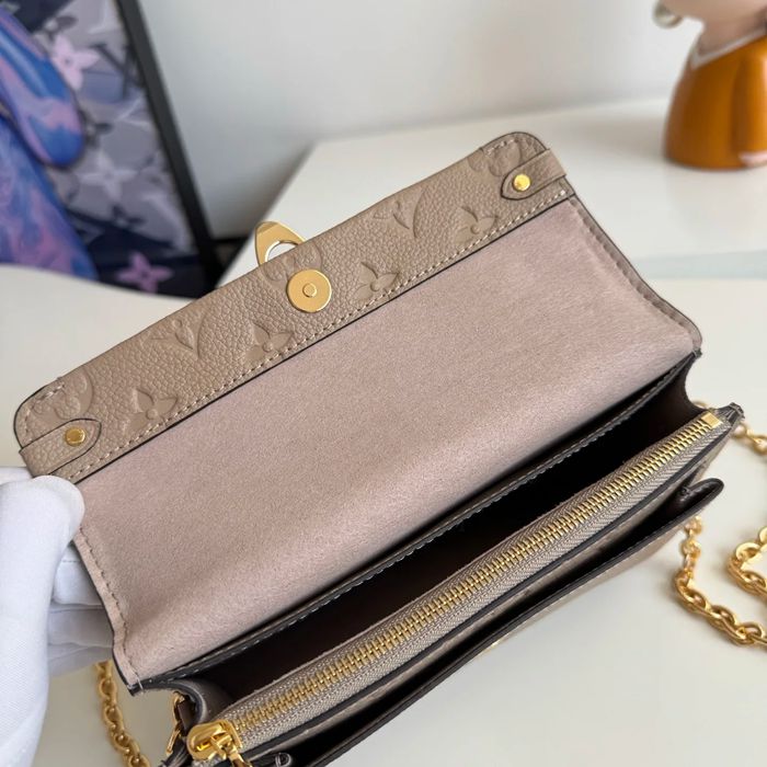 LOUIS VUITTON M69423 モノグラム アプリコット 斜め掛けバッグ レディース斜め掛けチェーン 19x12.5cm サイズ:19x12.5cm