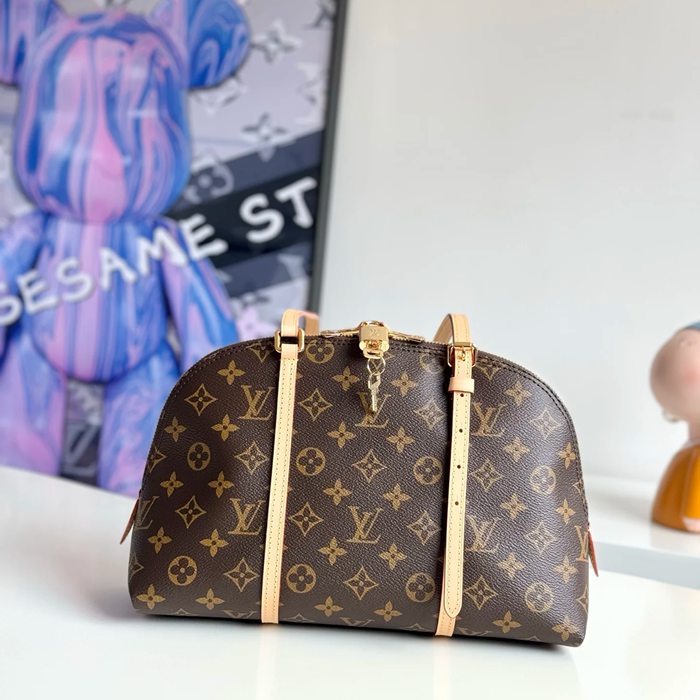 LOUIS VUITTON M28951 牛皮 モノグラム キャンバス ハンドバッグ レディースリュック 30x20x10cm サイズ:30x20x10cm