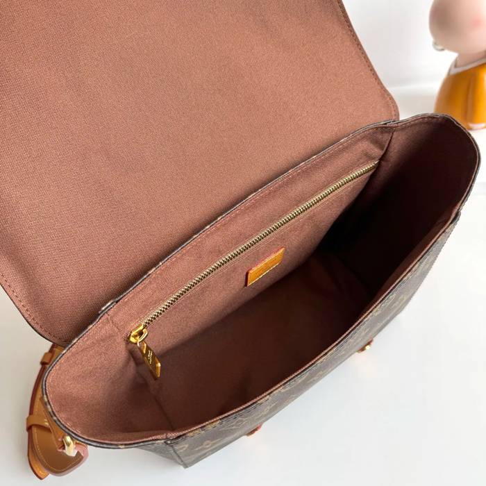 LOUIS VUITTON M28115 キャンバス モノグラム 斜め掛けバッグ 斜め掛けリュックフラップ 32x19.5x11cm サイズ:32x19.5x11cm
