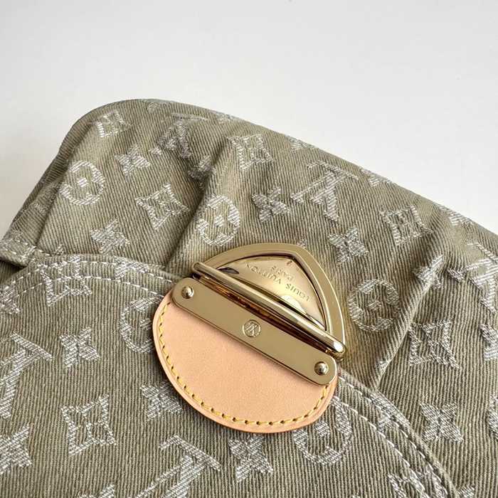 LOUIS VUITTON M27210 デニム ゴールド 斜め掛けバッグ レディース斜め掛け手提げ 27x18cm サイズ:27x18cm